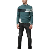 Kacper | Sweter z dzianiny premium