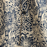 Eligiusz | Beżowa koszula vintage w kwiatowy wzór paisley