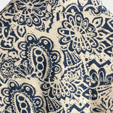 Eligiusz | Beżowa koszula vintage w kwiatowy wzór paisley