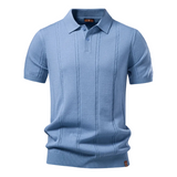 Benedykt | Luksusowa dzianinowa koszulka polo