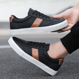 Jacenty | Skórzane sneakersy w miejskim stylu