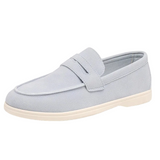 Zbysław | Zamszowe loafersy