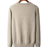Gustaw | Kaszmirowy sweter polo