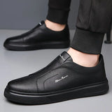 Tobiasz | Skórzane buty wsuwane
