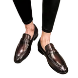 Damazy | Eleganckie skórzane mokasyny