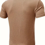 Wincenty | Elegancki T-shirt ze wzorem