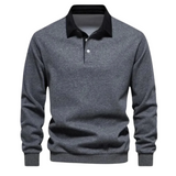 Feliks | Swobodny sweter polo