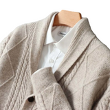 Robert | Kardigan z wełny merino