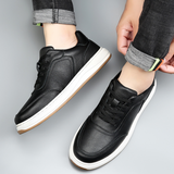 Klemens | Minimalistyczne skórzane sneakersy