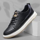 Ireneusz | Klasyczne skórzane sneakersy
