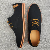 Juliusz | Zamszowe buty oksfordzkie