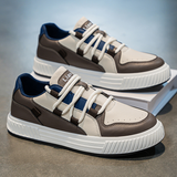 Rajmund | Eleganckie brązowe sneakersy
