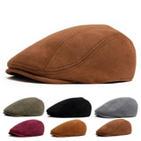 Janusz | Klasyczny zamszowy beret