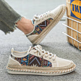 Lech | Eleganckie buty z płótna