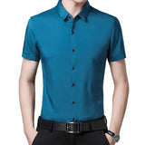 Sylwester | Koszula business casual z krótkim rękawem
