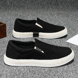 Wit | Eleganckie płócienne buty wsuwane
