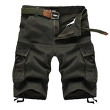 Jacek | Bawełniane szorty plażowe w kratę