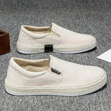 Wit | Eleganckie płócienne buty wsuwane