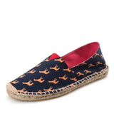 Kryspin | Klasyczne espadryle z płótna