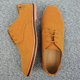 Juliusz | Zamszowe buty oksfordzkie