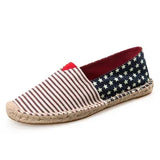 Kryspin | Klasyczne espadryle z płótna