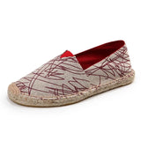 Kryspin | Klasyczne espadryle z płótna