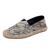 Kryspin | Klasyczne espadryle z płótna