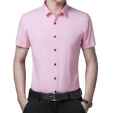 Sylwester | Koszula business casual z krótkim rękawem