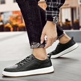 Polikarp | Eleganckie skórzane sneakersy