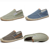 Wit | Eleganckie lniane espadryle
