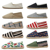 Kryspin | Klasyczne espadryle z płótna