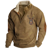 Dominik | Sweter vintage z zamkiem