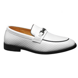 Celestyn | Skórzane loafersy