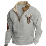 Dominik | Sweter vintage z zamkiem