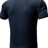 Wincenty | Elegancki T-shirt ze wzorem