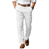 Leon | Eleganckie lniane spodnie