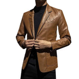 Bartosz | Skórzana kurtka w stylu smart casual