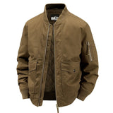 Ksawery | Elegancka bawełniana kurtka bomber