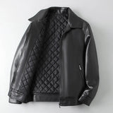 Leopold | Skórzana kurtka w stylu business casual