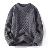 Seweryn | Sweter w warkocze