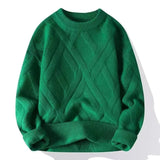 Seweryn | Sweter w warkocze
